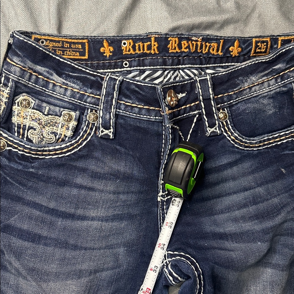 Rock Revival Dark Blue Boot Cut Jeans